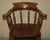 Antique Edwardian Elm Armchair, 1900 For Sale - Image 4 of 18
