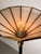 Art Deco Torchiere Floor Lamp in Metal, Brass, and Glass For Sale - Image 6 of 7