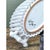 Vintage White Ceramic Bamboo Basket For Sale - Image 11 of 12