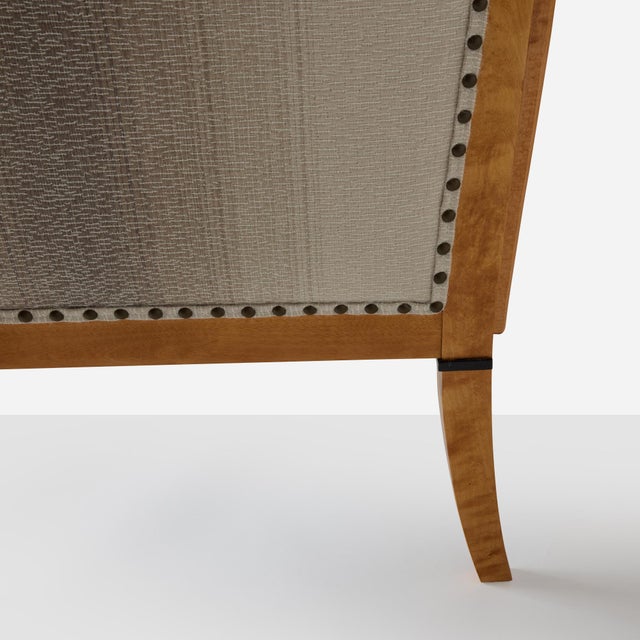 Wood 1960s Biedermeier Style Settee For Sale - Image 7 of 10