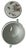 7.6" tall 6" handle to handle Introduce some Eastern charm to your home with our Small Mottahedeh Lidded Container....