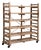Mid 20th Century France Red Wood Bookcase For Sale