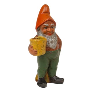 Small Terracotta Garden Gnome by Clemens Spang, 1960s For Sale