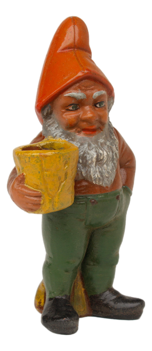 Small Terracotta Garden Gnome by Clemens Spang, 1960s