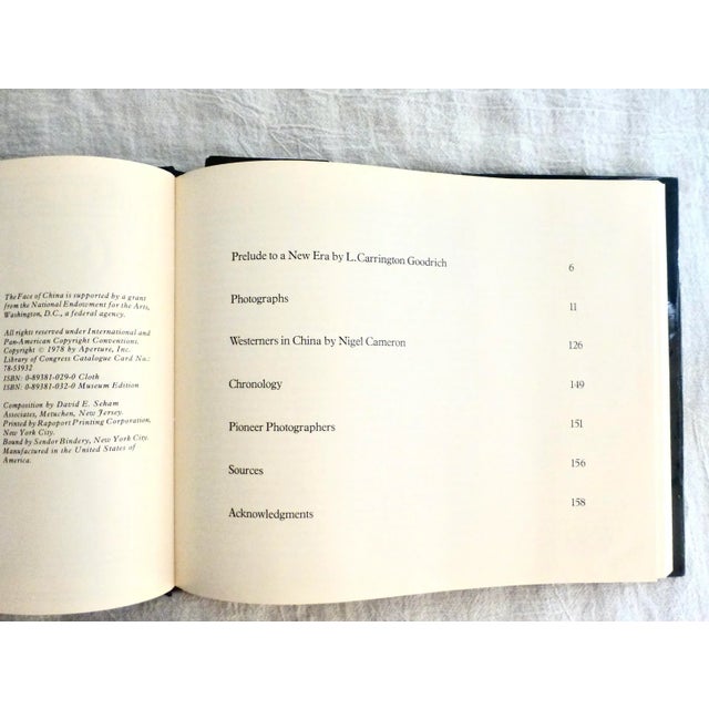 Ebony The Face of China, 1860-1912 in Photos, Vintage First Edition For Sale - Image 8 of 8