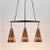 Mid-Century Modern Scandinavian Copper and Teak Pendant by Hans-Agne Jakobsson, 1950s For Sale - Image 4 of 12