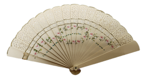Art Nouveau Austro-Hungarian Celluloid Fan, 1900s