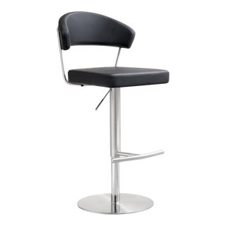 Cosmo Black Steel Bar Stool For Sale