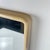1970s Square Cream Plastic Mirror with Rounded Edges, 1970s-1980s For Sale - Image 5 of 12
