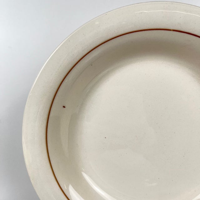 Semi-Deep Plates from Longwy, 1890s, Set of 6 For Sale - Image 9 of 13