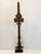 Gold Found Object Antique Clock Hand Sculptures on Stands -Set of 3 For Sale - Image 8 of 15