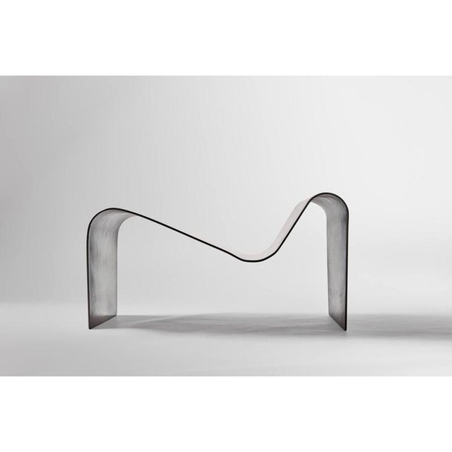 Geometric Lunaire Armchair by Jennifer Midoz For Sale - Image 6 of 7