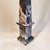 Stone Large Obelisk in Black Marble of Aquitaine, Italy, 1960s For Sale - Image 7 of 10