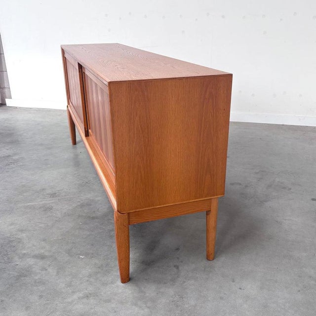Mid-Century Modern Oak Sideboard by Bramin, 1960s For Sale - Image 9 of 17