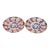 Antique Pair of Meiji/Taisho Period Imari Plates For Sale