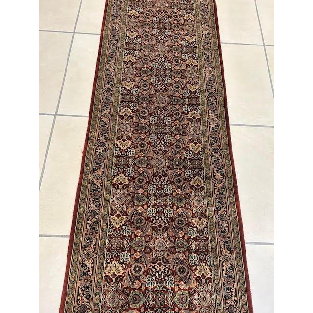 Indo Ferahan Runner - 2'6" X 20'10" For Sale - Image 10 of 11