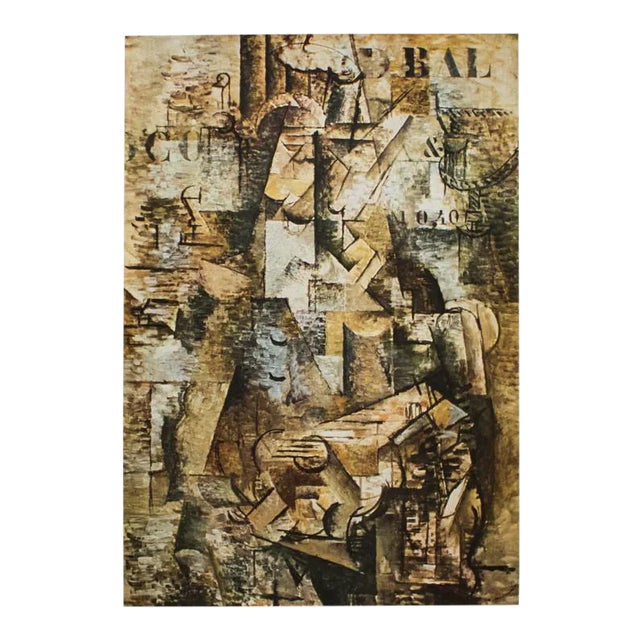 1940s After Georges Braque "The Portuguese" First Edition Period Swiss Offset Lithograph For Sale