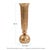 Gold Oversized Trumpet Vase For Sale In Chicago - Image 6 of 6