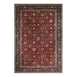 1970s Old Persian Tabriz Area Rug 11’6″ X 16’2″