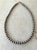 Stunning, rare vintage sterling silver Navajo beads. 20" Length