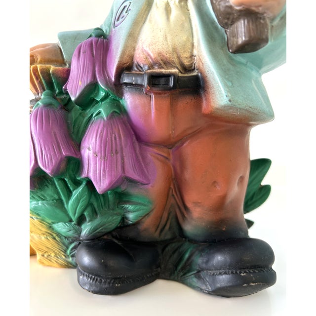 1970s 1970s Mid-Century Gustav Liebermann Beekeeper Gnome For Sale - Image 5 of 6