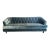 Art Deco Chesterfield Handmade-in-Usa Sofa For Sale