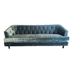 Art Deco Chesterfield Handmade-in-Usa Sofa