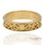Contemporary Vintage Tiffany & Co. 18k 750 Solid Yellow Gold Heart Shape Band Ring, Size 5 For Sale - Image 3 of 11