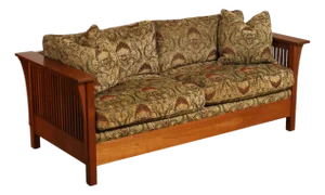 Stickley Mission Collection 'Fayetteville' Cherry Frame Sofa