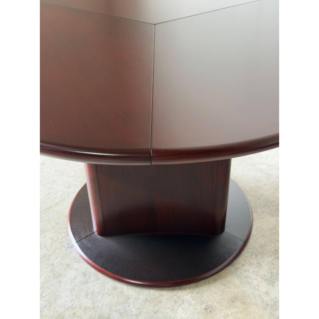 Brown Skovby Rosewood Sm33 Extendable Dining Table Danish Mid-Century Modern 1980s For Sale - Image 8 of 12