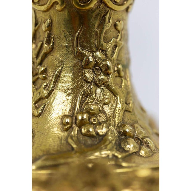 Satsuma Earthenware Lamps, Circa 1880, Set of 2 For Sale - Image 4 of 11