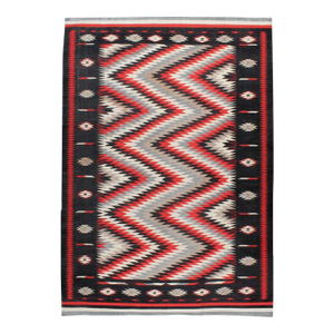 Galerie Shabab Collection Mid-20th Century Indian Flatweave Dhurrie Carpet