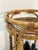 Wood Mid-Century Modern Circular Bamboo Bar Cart by Franco Albini, 1960s For Sale - Image 7 of 9