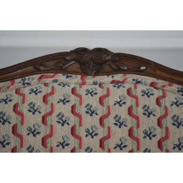 1960s Pair Don Rousseau French Louis XV Open Armchairs For Sale - Image 5 of 18