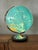 Glass Vintage German Columbus Duo Glass Globe Lamp, 1960s For Sale - Image 7 of 11