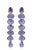 Modern Natural Blue Sapphire 11.18 CTS Stud Earrings in 18k Gold For Sale - Image 3 of 8
