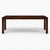 This is a mid-century modern Calvin Furniture for Directional burl walnut veneer Parsons style coffee table. It is marked...