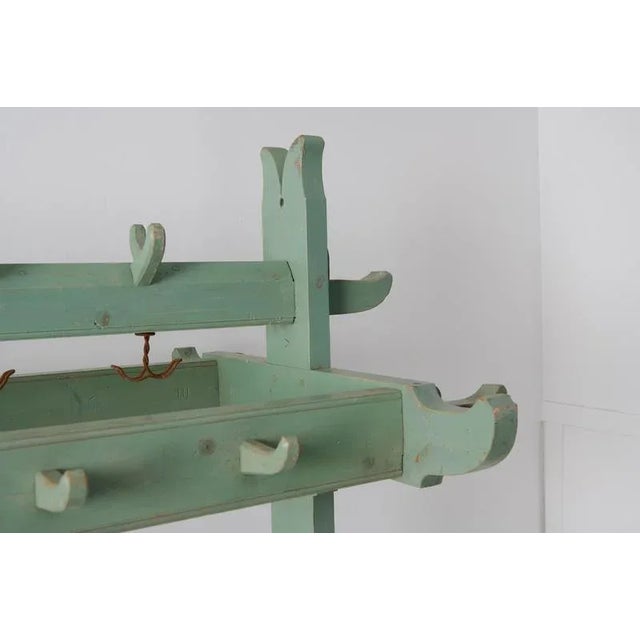 Antique Clothes Rack in Pine, Northern Sweden, 1890s For Sale - Image 6 of 10
