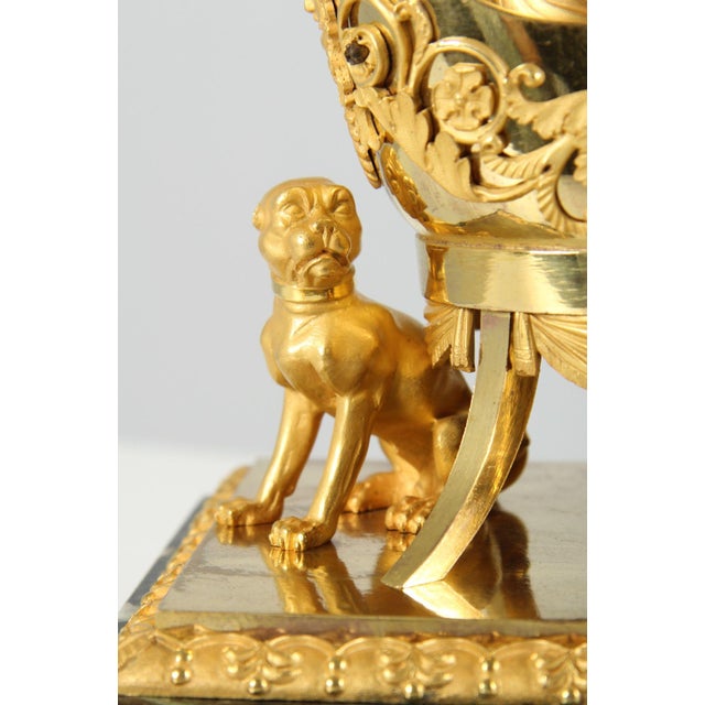 Gold Empire The Reader Pendulum Clock, 1813 For Sale - Image 8 of 18