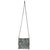 Blue Silver Blue Graffiti CC Chainmail Flap Bag For Sale - Image 8 of 9