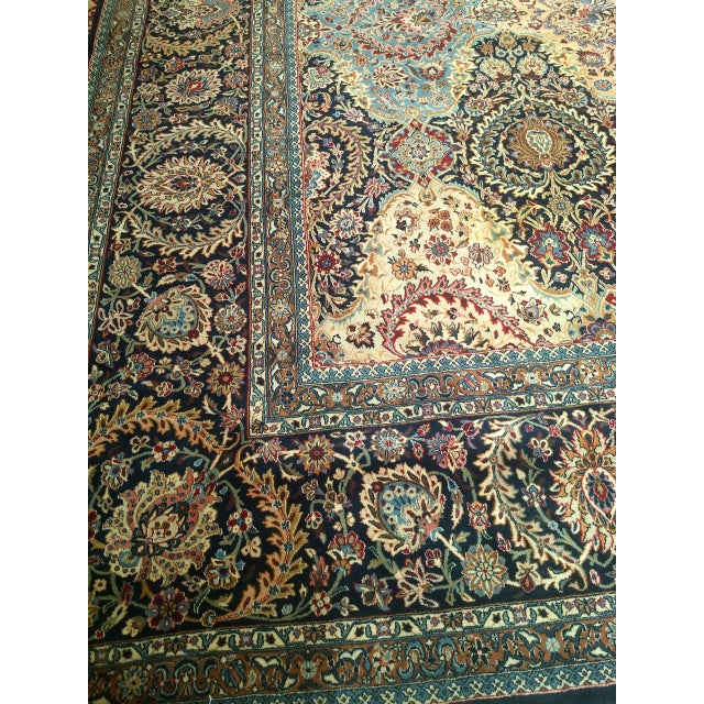 Mid 20th Century Kerman Rug For Sale - Image 13 of 18