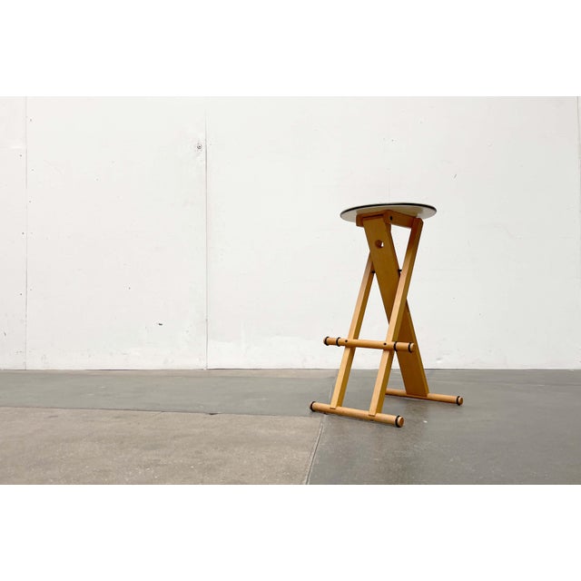 Postmodern Italian Folding Stool Chair from Enolinea, 1980s For Sale - Image 16 of 18