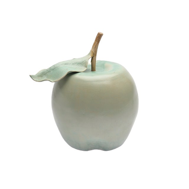 This striking glazed stoneware sculpture by Swedish ceramist Bengt W. Larsson captures the artist’s playful yet refined...