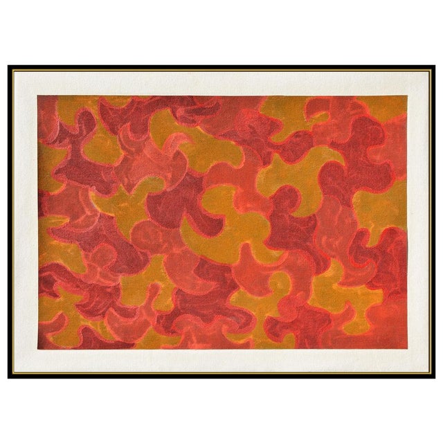 Message us to inquire about custom framing options! (Included for free with every purchase) The artwork here, "JIG - D",...