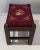 Antique English Country / Ralph Lauren Style Needlepoint Footstool – Petite Rustic Stool For Sale - Image 6 of 7