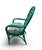 Ficks Reed Mid 20th Century Green Bamboo Chairs - A Pair For Sale - Image 4 of 12