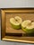 Traditional 20th Century Oil Painting Green Apples For Sale - Image 3 of 6