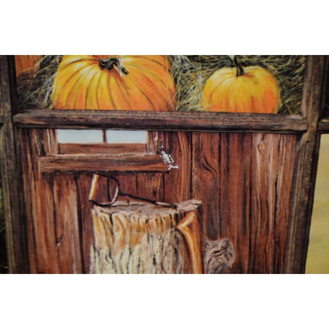 Vintage Home Interior HOMCO 12 Panel Rustic Window Pane ...