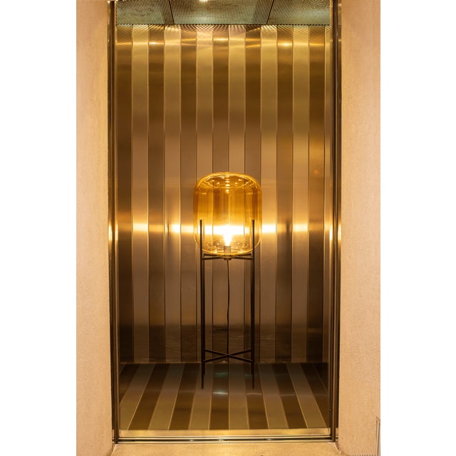 Oda Big in Amber and Black by Sebastian Herkner for Pulpo For Sale - Image 4 of 6
