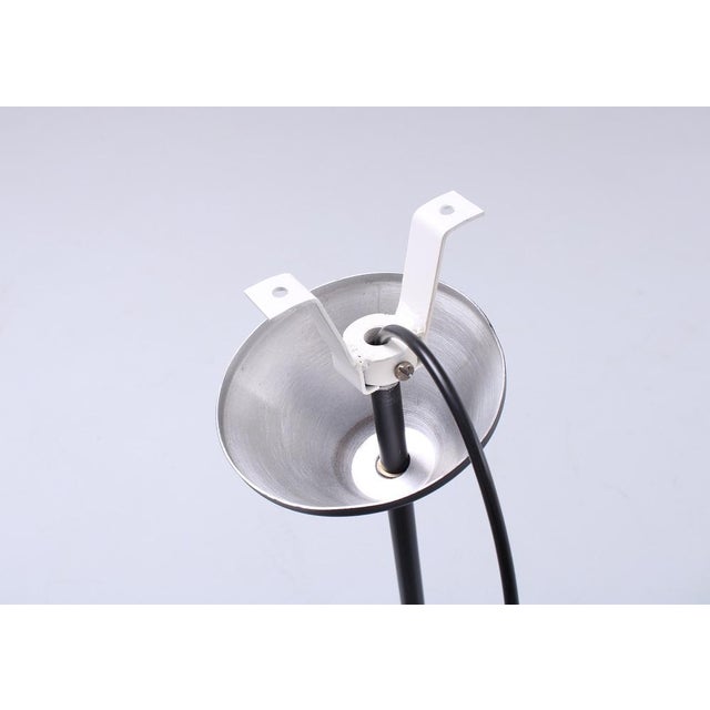 Black Counterbalance Ceiling Lamp attributed to J. J. M. Hoogervorst for Anvia, 1970s For Sale - Image 10 of 18